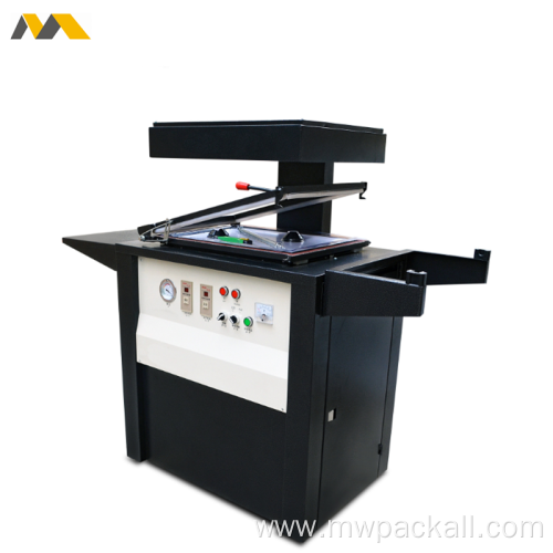 Small products packaging blister card pack vacuum skin heat sealing machine